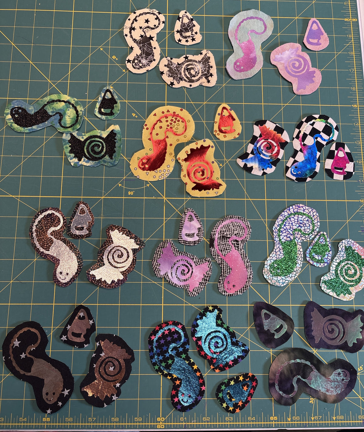 Halloween Candies Patch Set