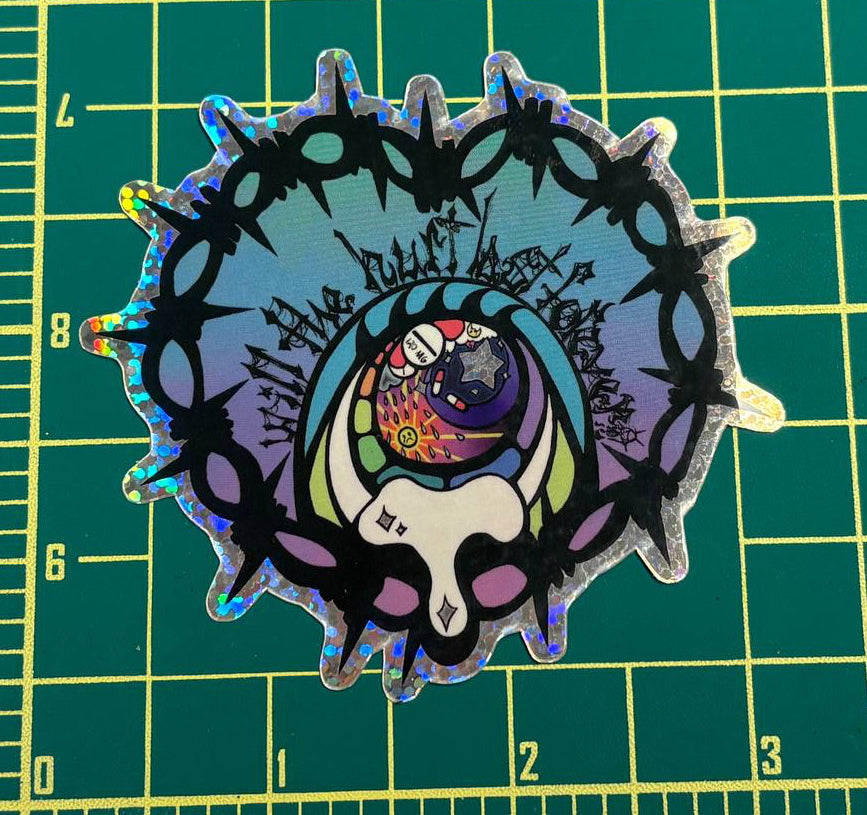 Forever Hurting Sticker