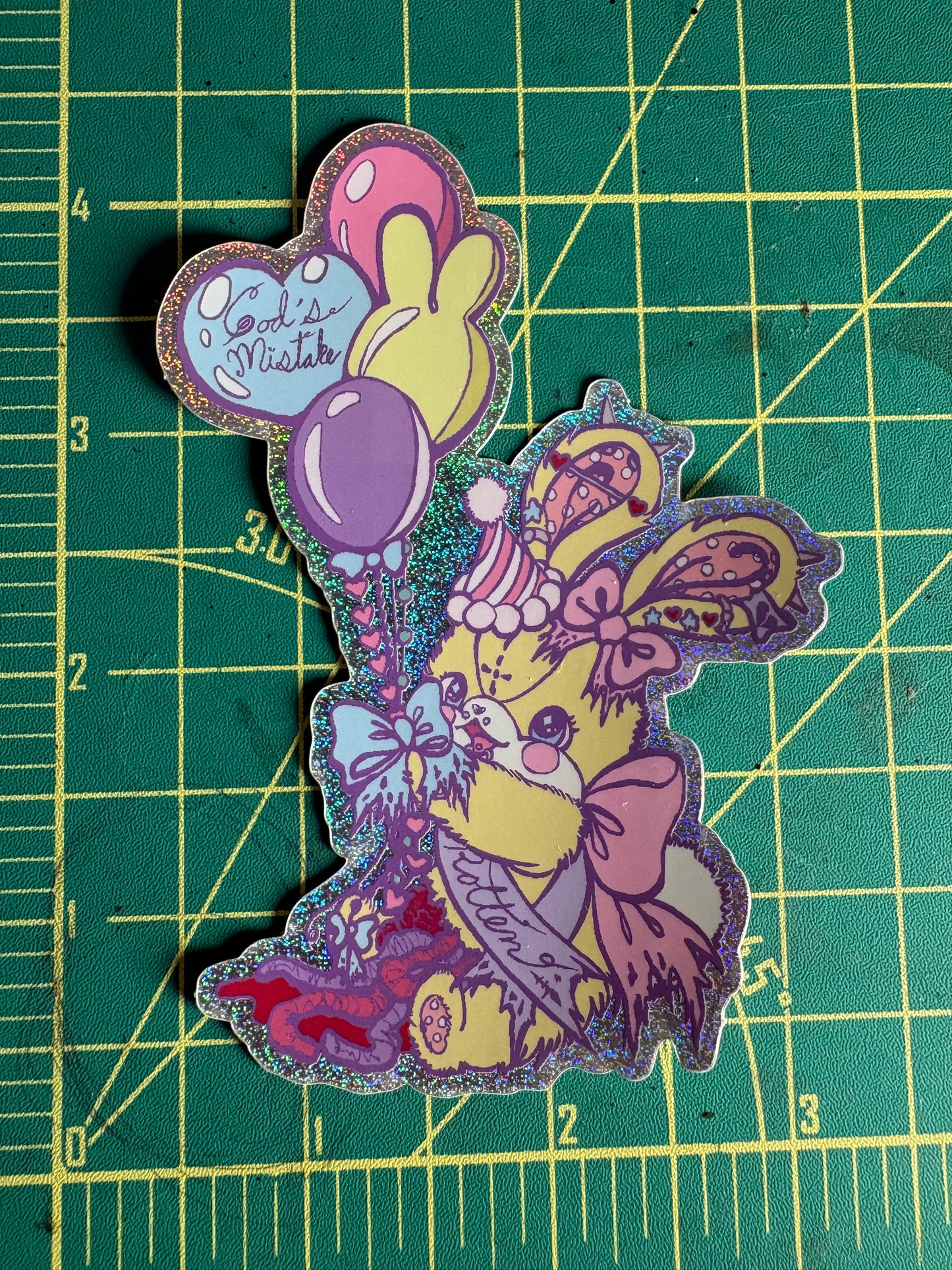 GOD’S MISTAKE Sticker