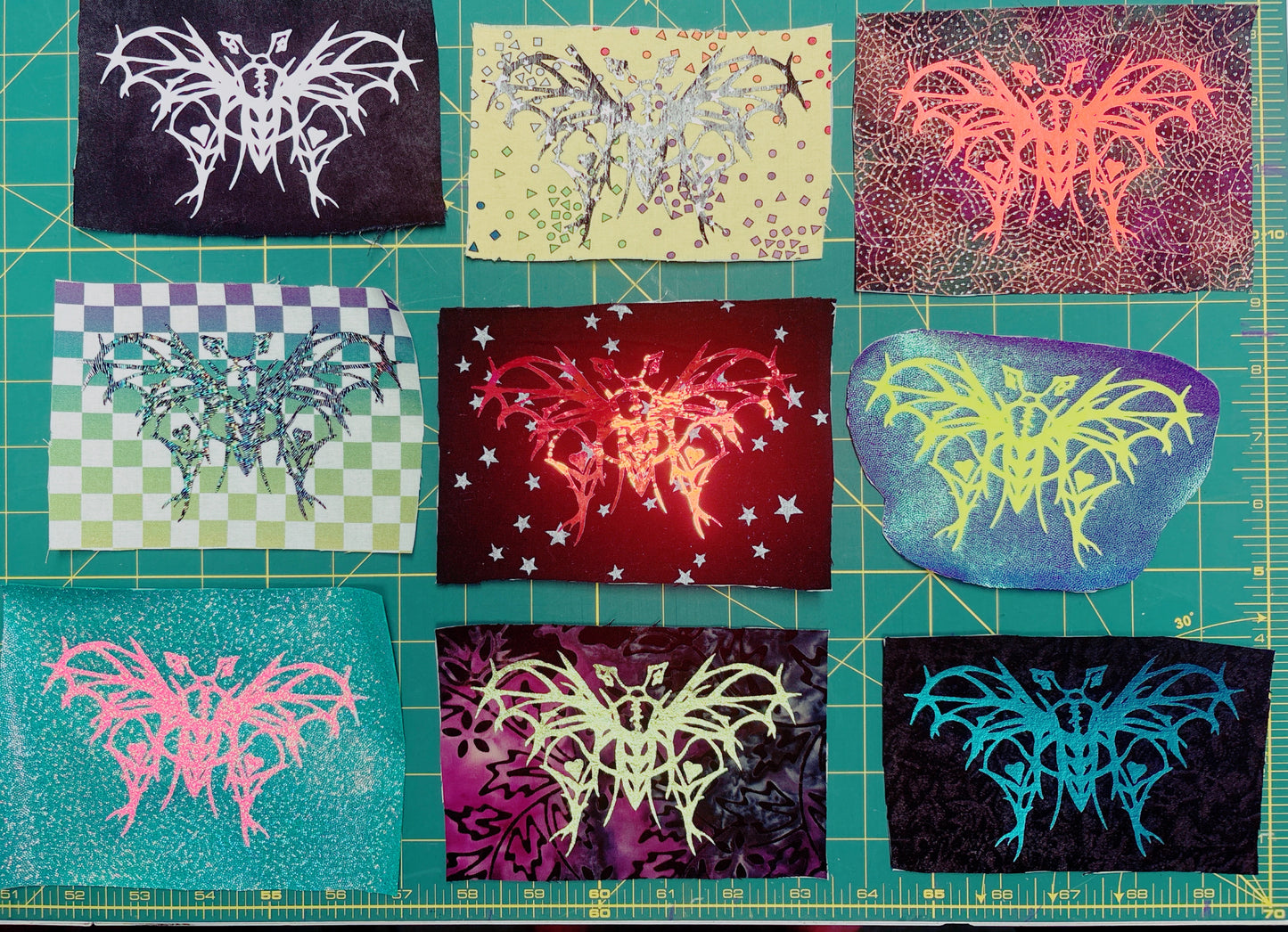 Cyber Butterfly Patches