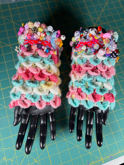 MIXED FEELINGS Fingerless gloves