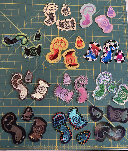 Halloween Candies Patch Set
