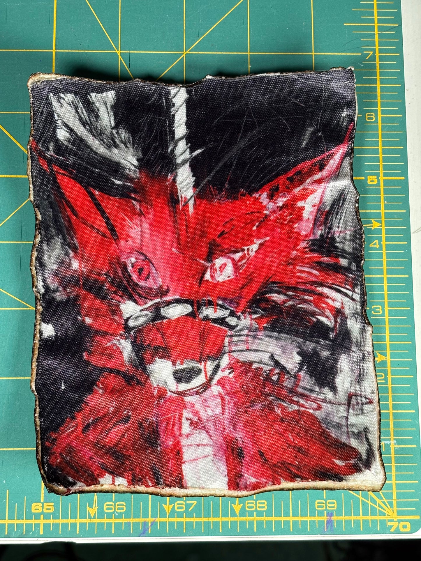 bound/dissociating (fox patch - 5"x7")