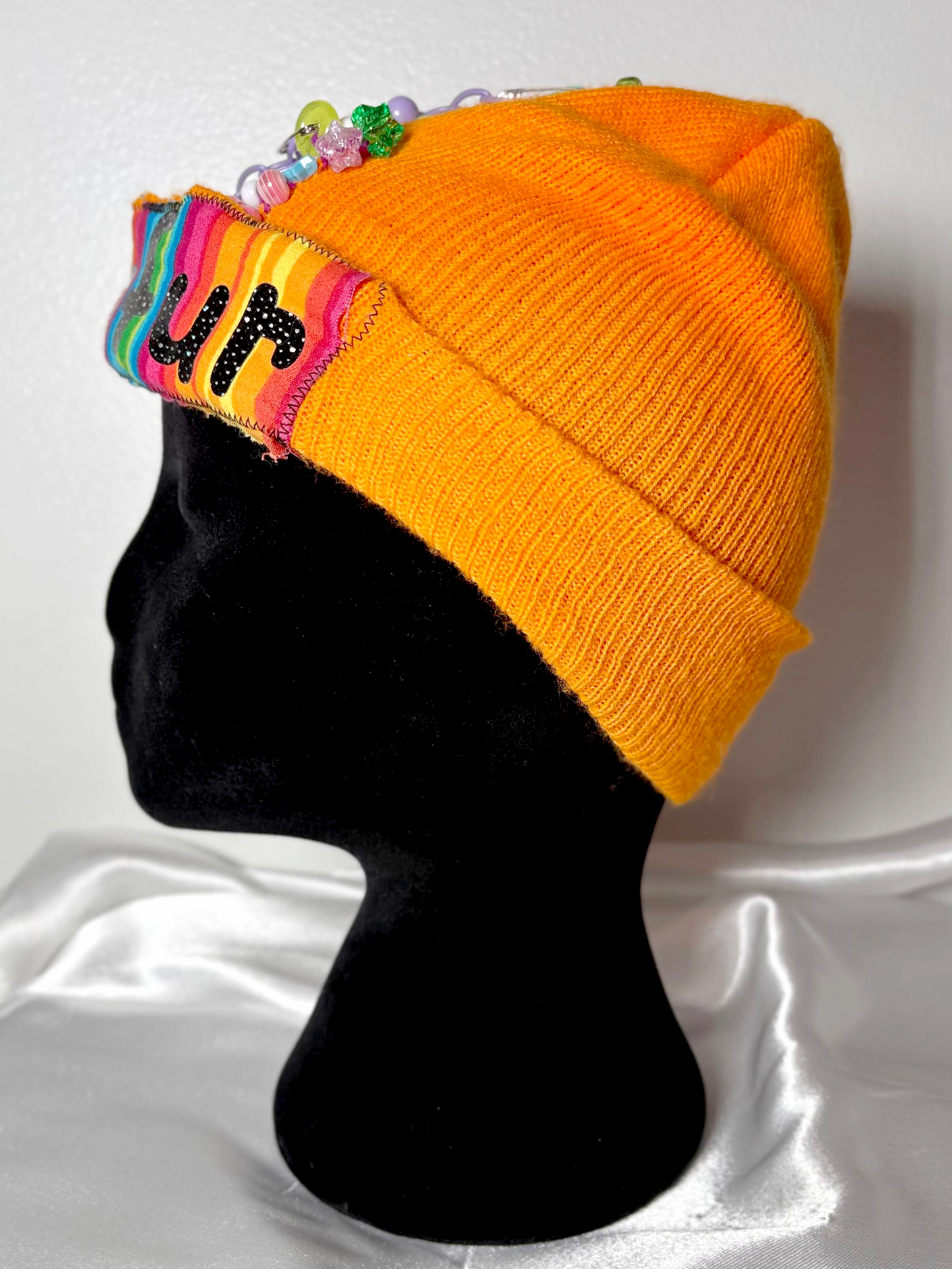 GLAMFUR CROSS 2-way Beanie