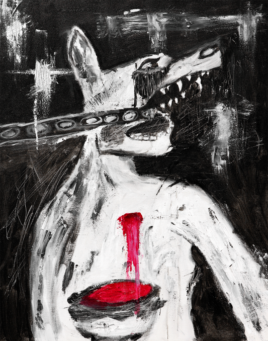 the prisoner (art print - 11"x14")